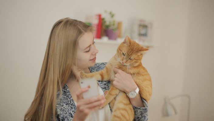 ペットを飼う入居者イメージ
