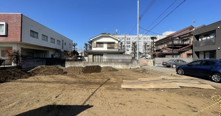 土地から新築企画の現地同行