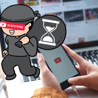 YouTubeは時間どろぼう